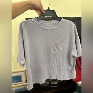 American Eagle T Shirt Crop Medium